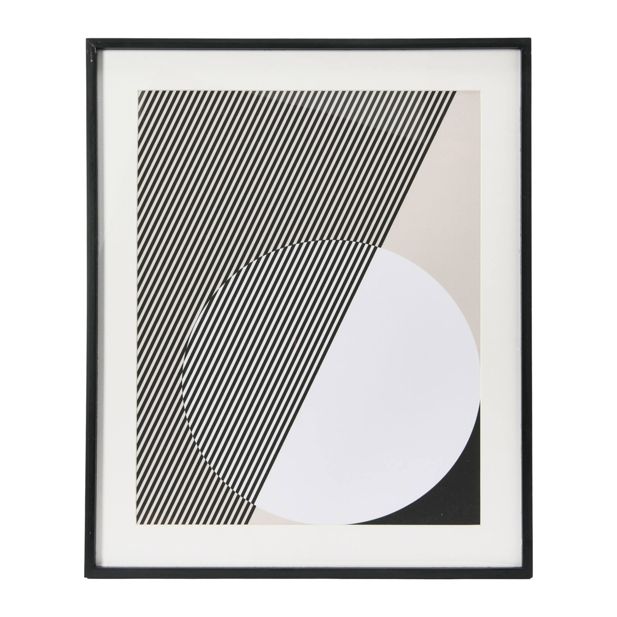 Hello Honey® Framed Abstract Deco Print